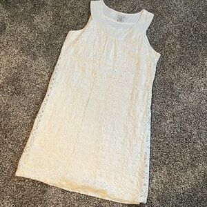 BOGO FREE Liz Claiborne Dress Liz Claiborne Lace Dress Sleeveless Crochet Lace